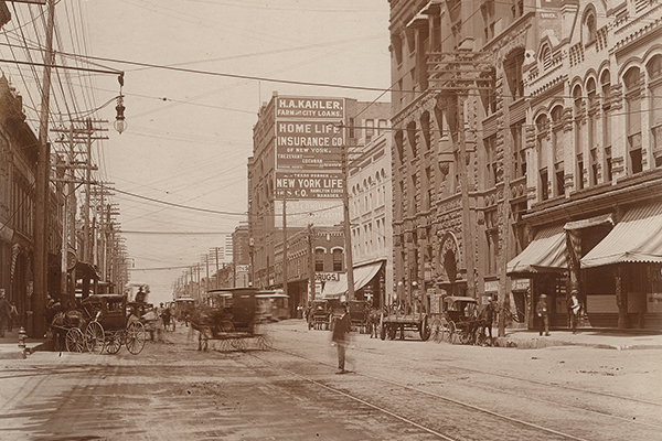 [Main Street from the Main and Martin Street Intersection]