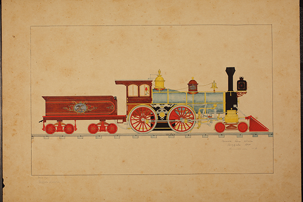 Brooks Loco. Works, Buffalo Div, Hornellsville, 1873