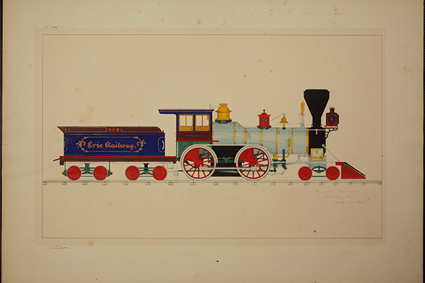 Swinburne Loco. Works, Rochester Div, Bath, NY 1863