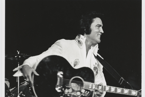 [Elvis Presley with Guitar]