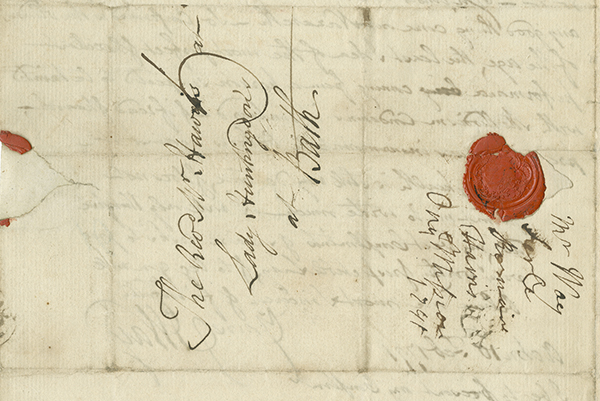 February 10, 1791 letter from J. Way to Thomas Haweis