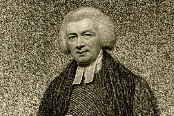 Engraved portrait of Thomas Haweis