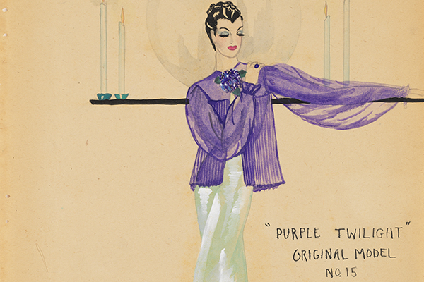 Purple Twilight, Original model No. 15, 1935