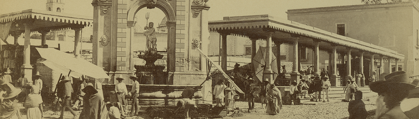 Queretaro, Fuente de Neptuno. [No. 121]