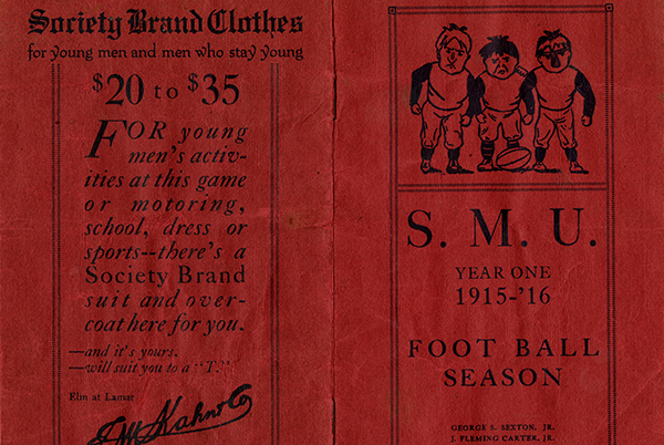 S. M. U. Cheer Book, 1915-1916