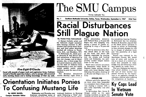 The SMU Campus, Volume 53, Number 1, September 1, 1967