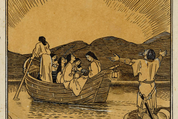 And there Receyved Hym Three Quenes with Grete Mournyng...