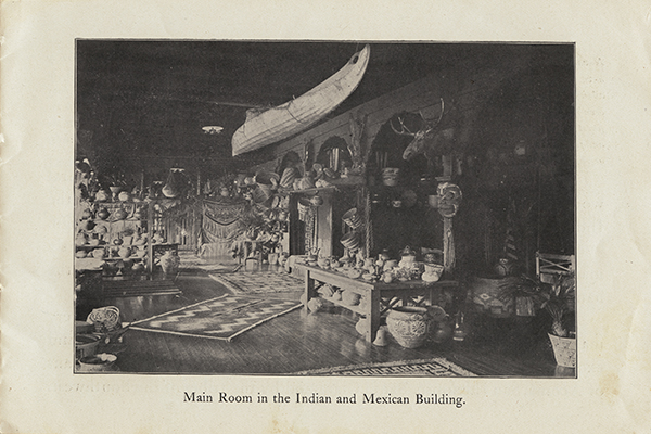 Main Room in the Indian and Mexican Building