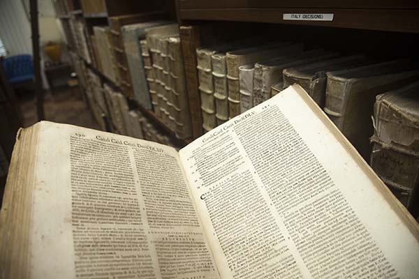 open book from underwood special collections