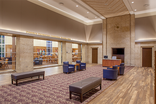 Fondren Library Gray Level 2 Foyer