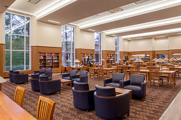 Fondren Library Gray Level 2 Reading Room