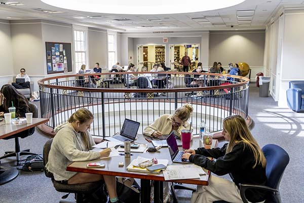 Fondren Library Lobby