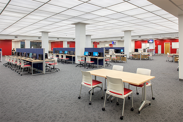 Fondren Library Red Learning Commons