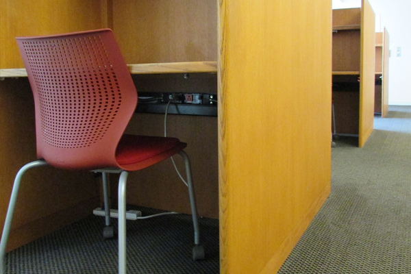 Hamon Arts Library Study Carrels