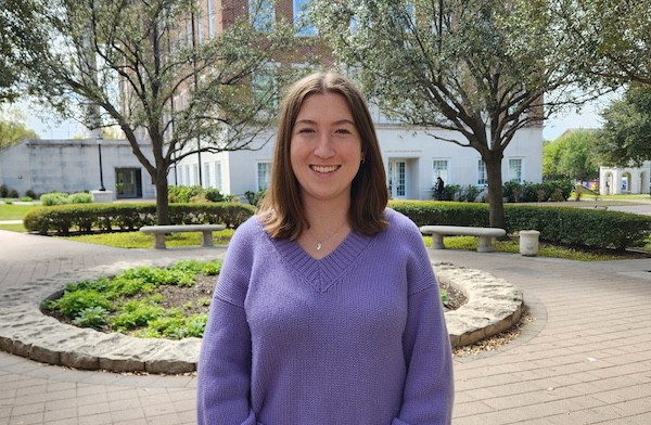 M.S. environmental engineering graduate Erin Morris