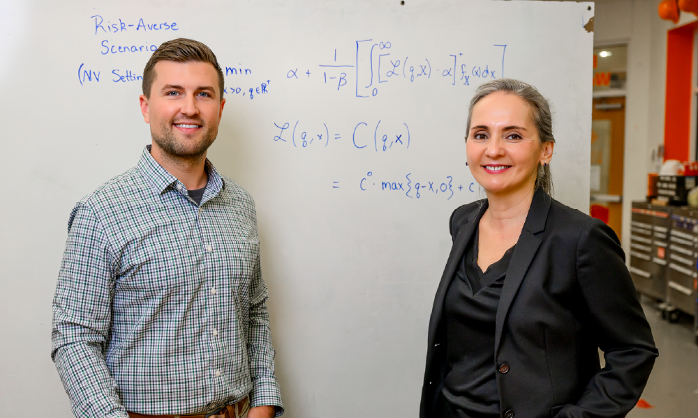  Faculty and students solve problems in SMU’s M.S. operations research and analytics program.