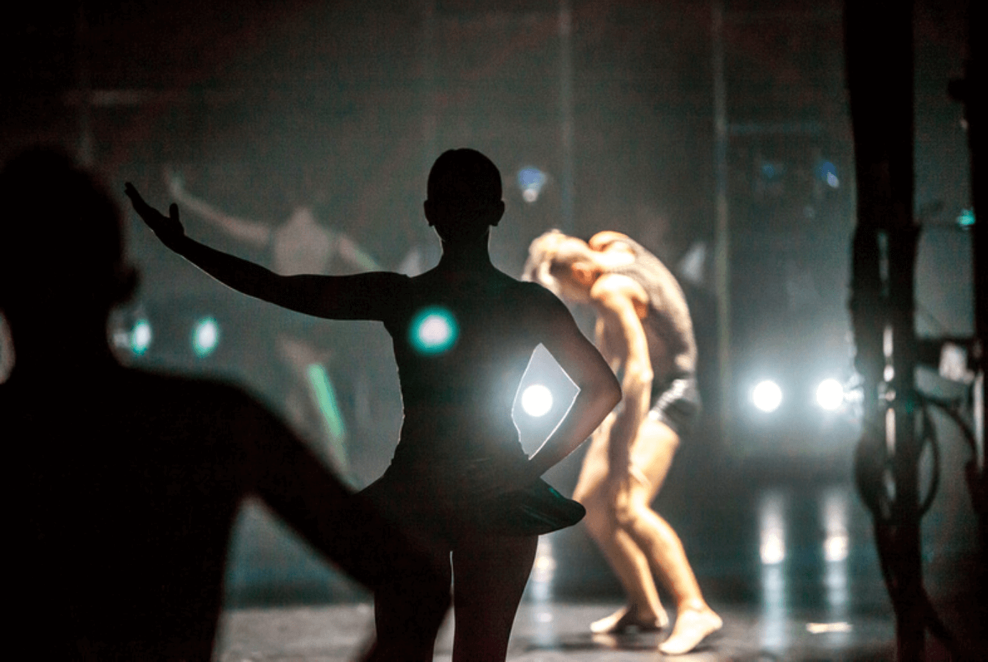 dancers backstage