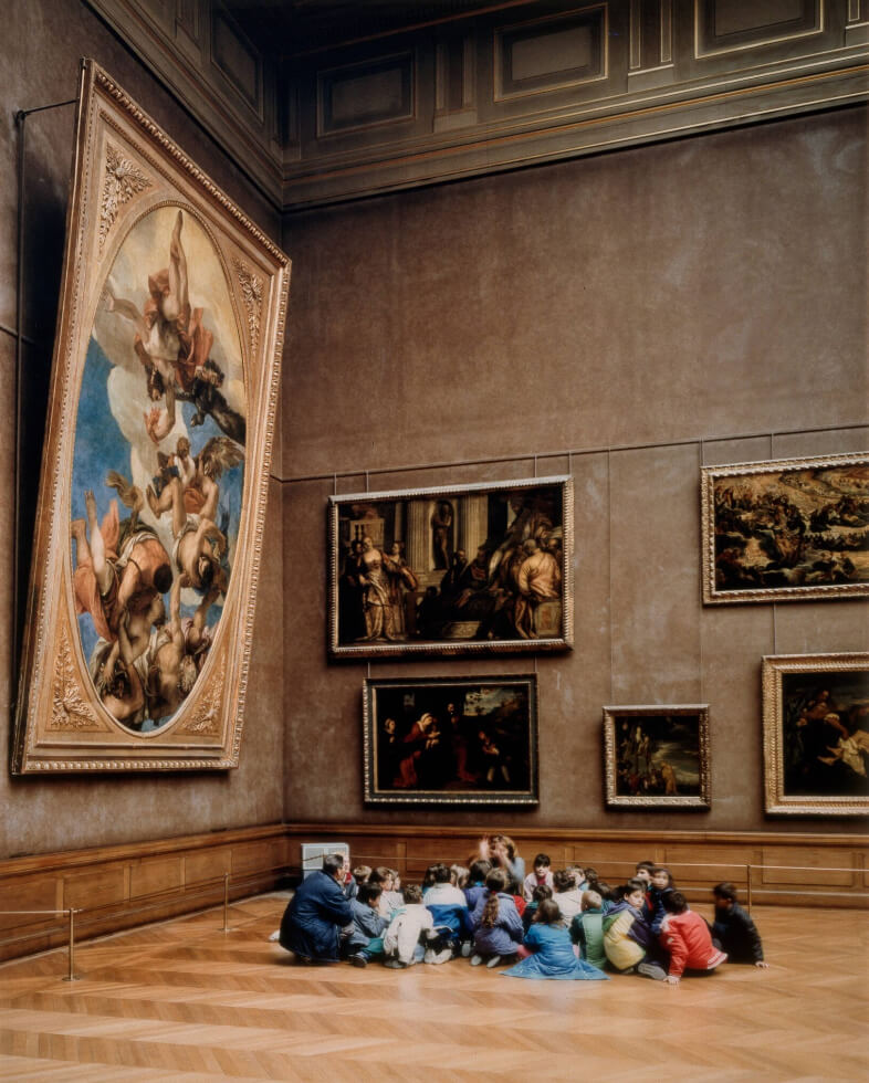 Thomas Struth, Louvre 2, Paris, 1989, 1989, SF MOMA 