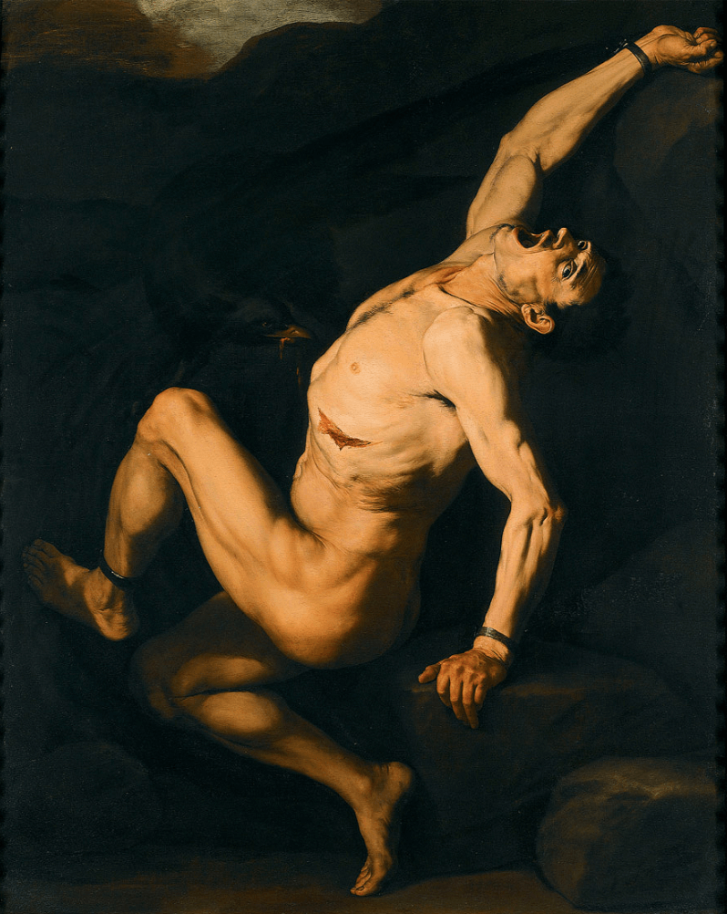 Jusepe de Ribera, Prometheus Chained, 1630s 