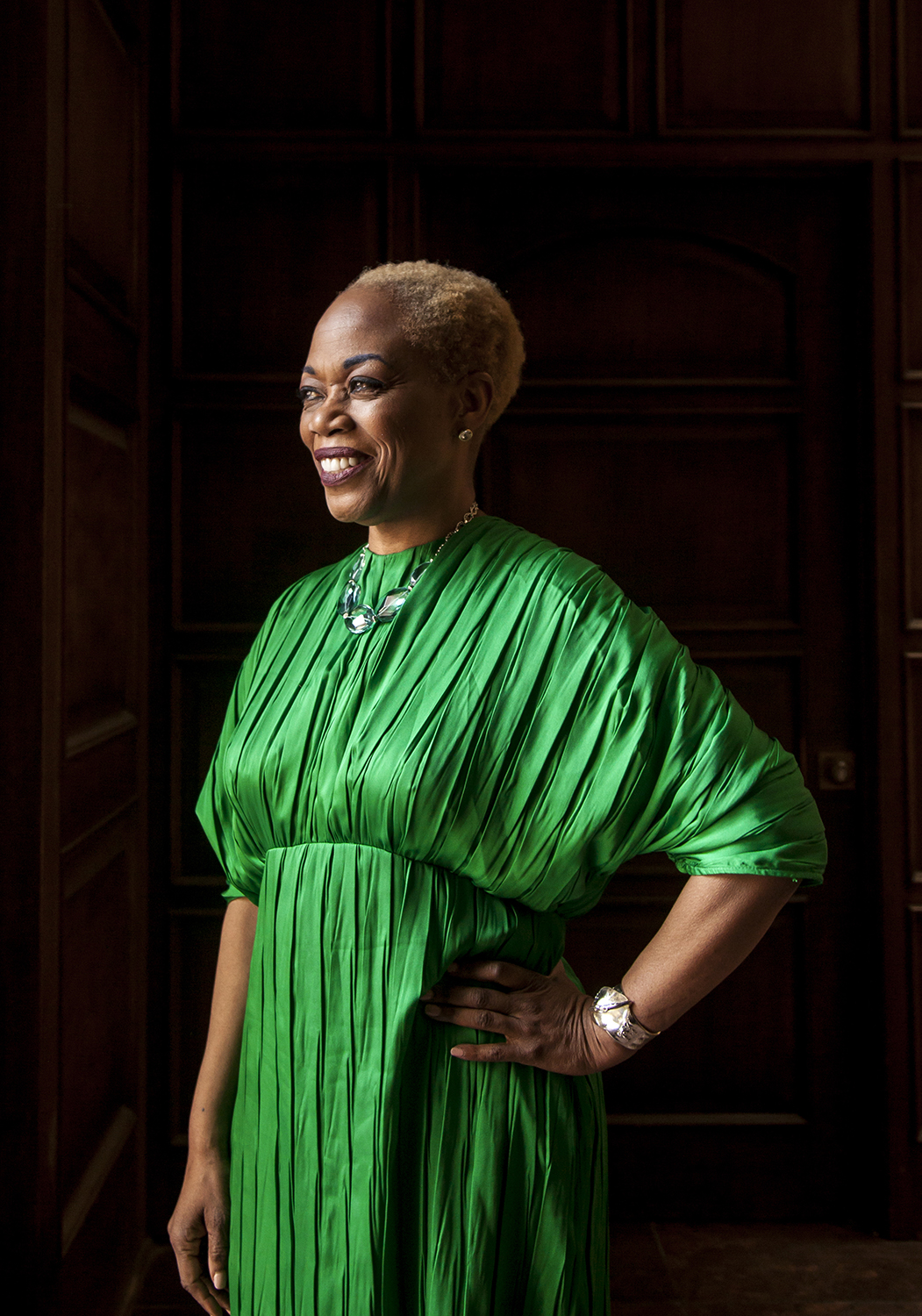 ReginaTaylorGreenDress