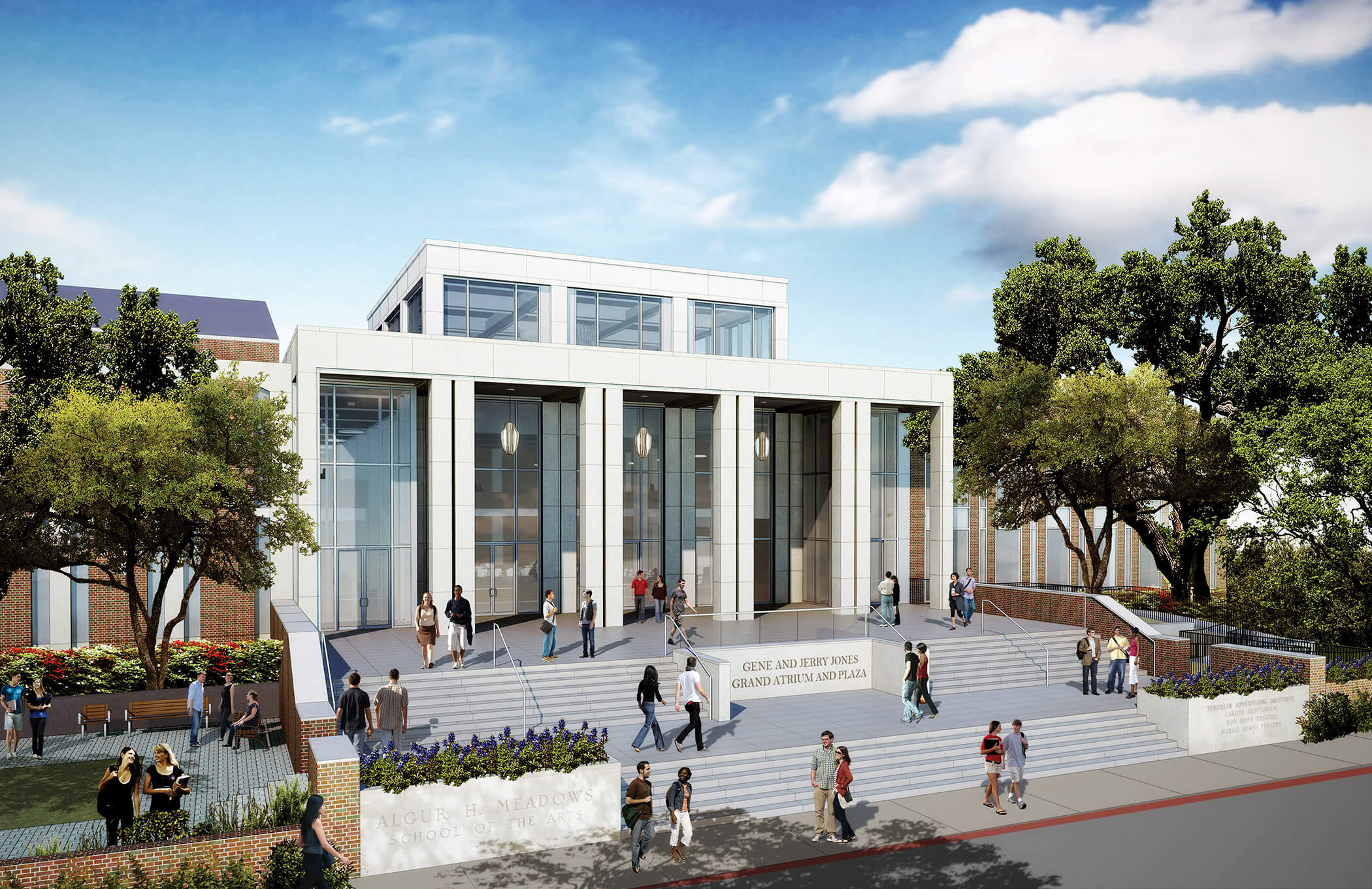 JonesAtriumAnd PlazaRendering