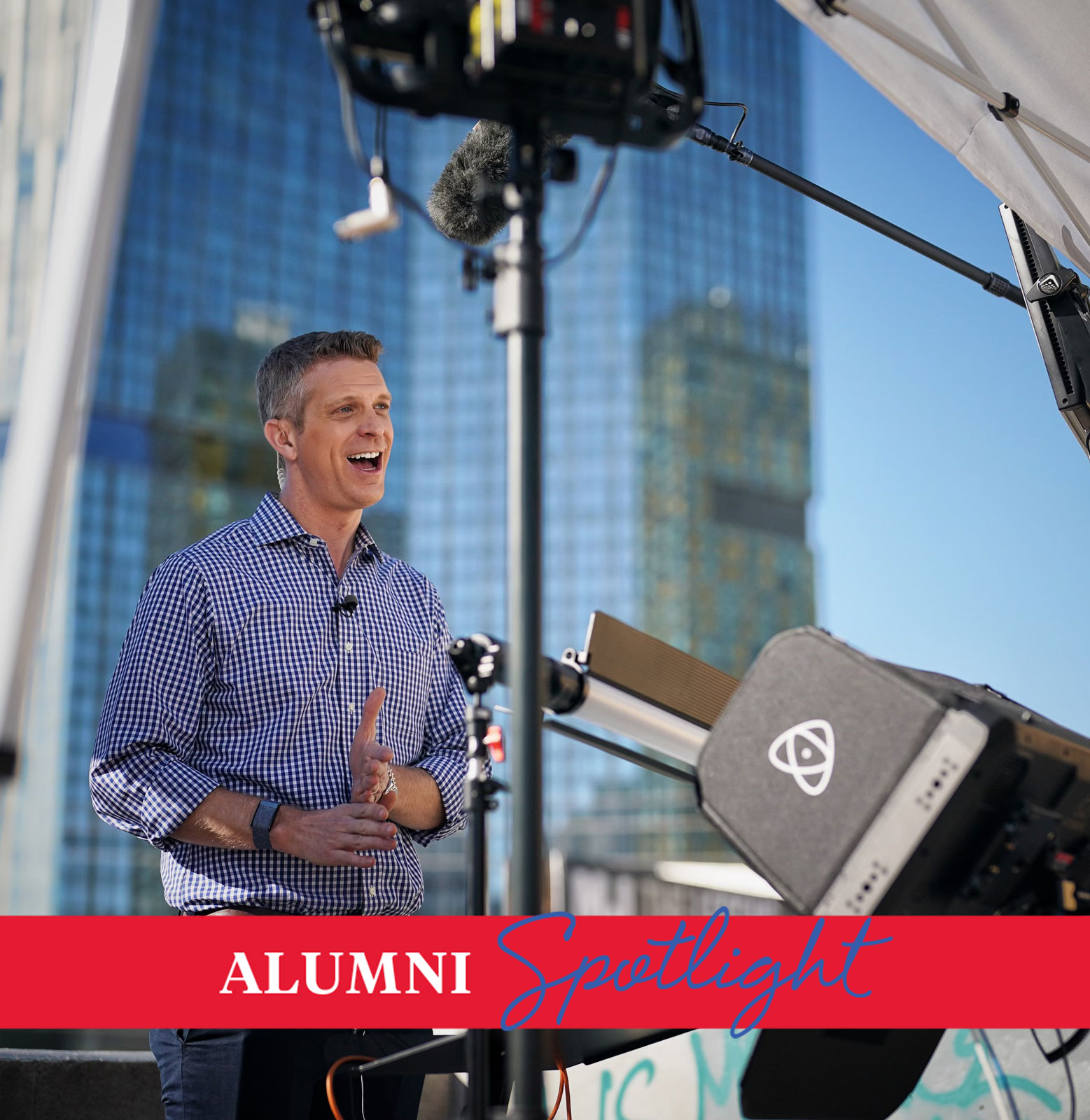 Alum Garrett Haake (B.A. '07) is an NBC news correspondent in Washington, D.C.