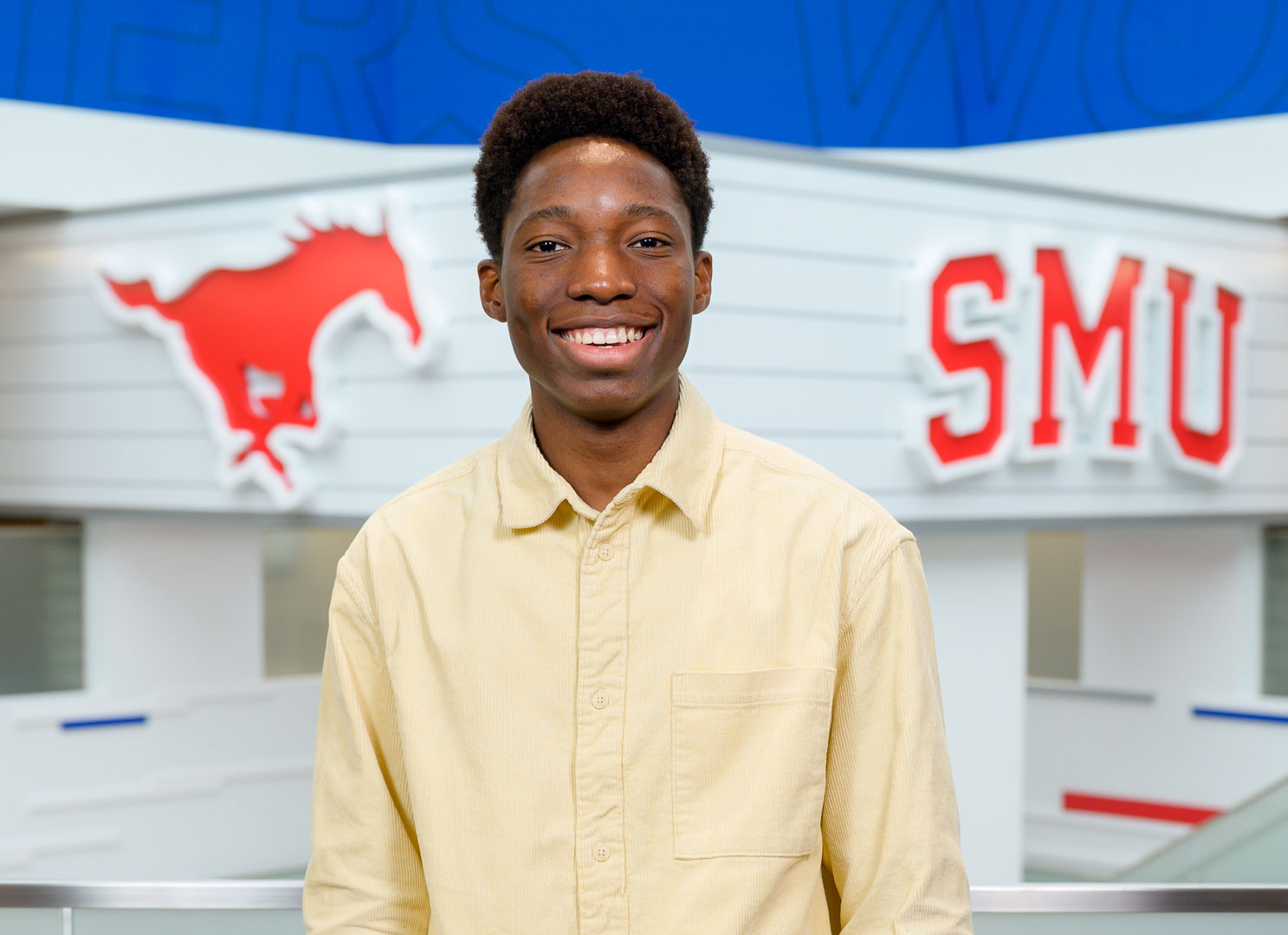 Journalism and computer science student Kirk Ogunrinde.