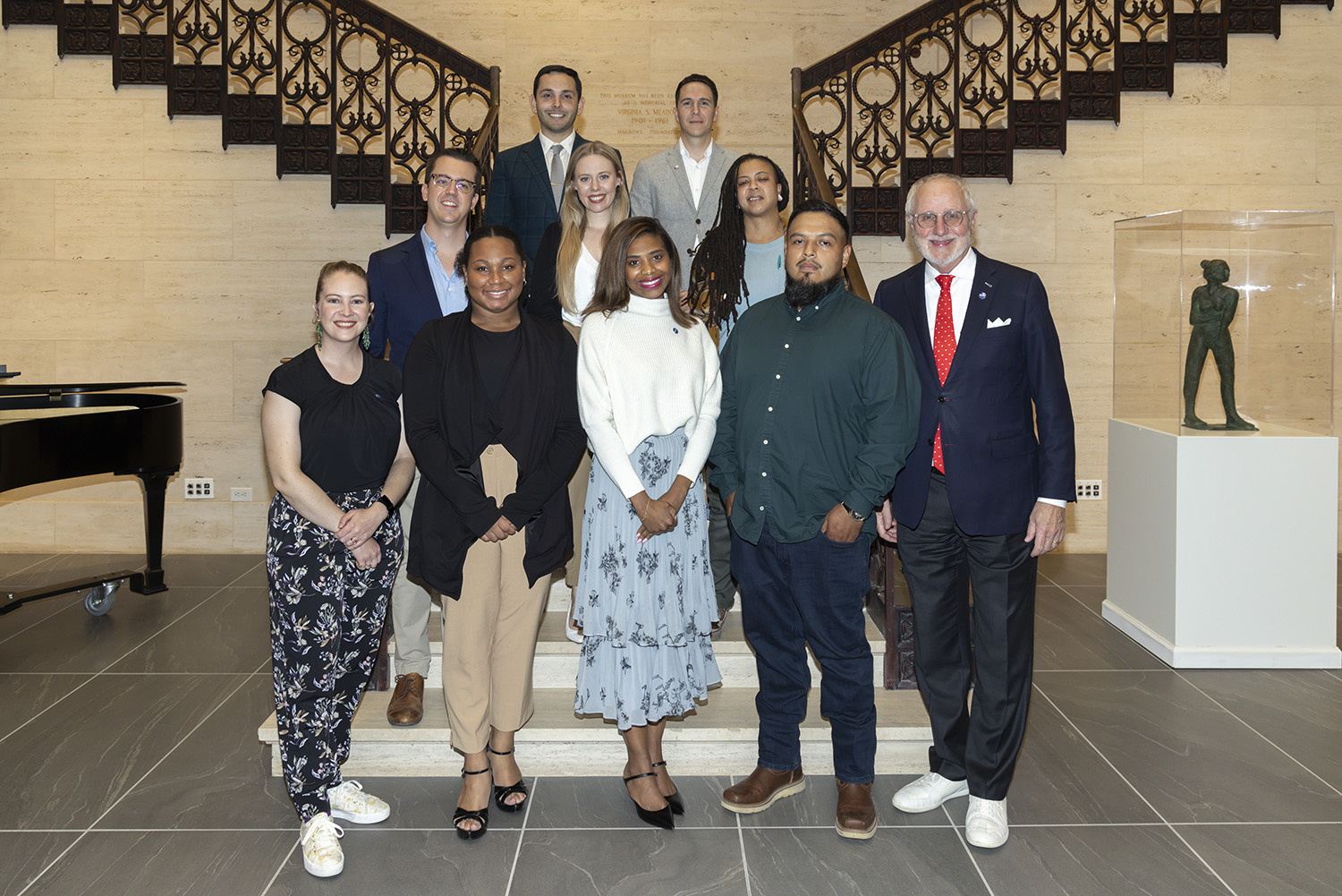 Members of the Meadows 2050 Council gather for a meeting.