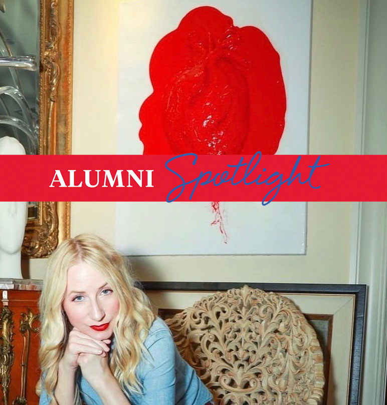 Film alum Lizzy Martin (B.A. '13) has become a successful artist in addition to her career in the film industry.