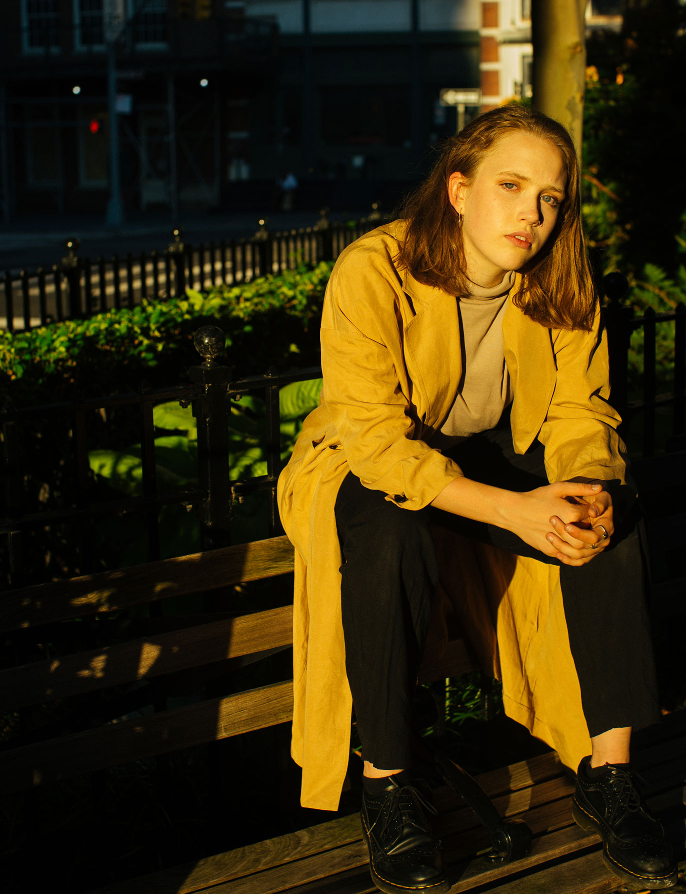 Engaged Learning Fellow and Meadows student Jenna Davis poses for a photo.