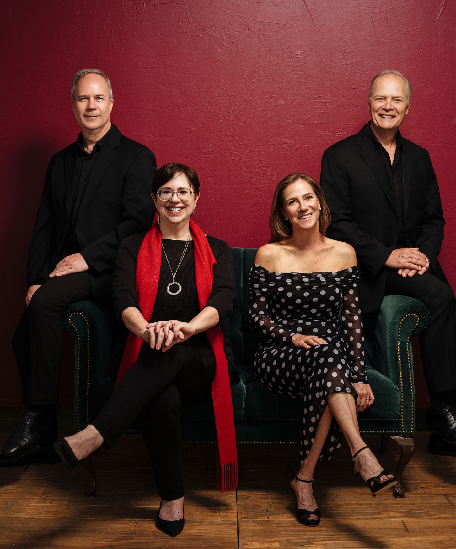 SOLI Chamber Music ensemble poses for a photo