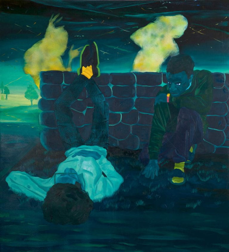 DominicChambersTheNightisOurFriendOilonCanvas2020