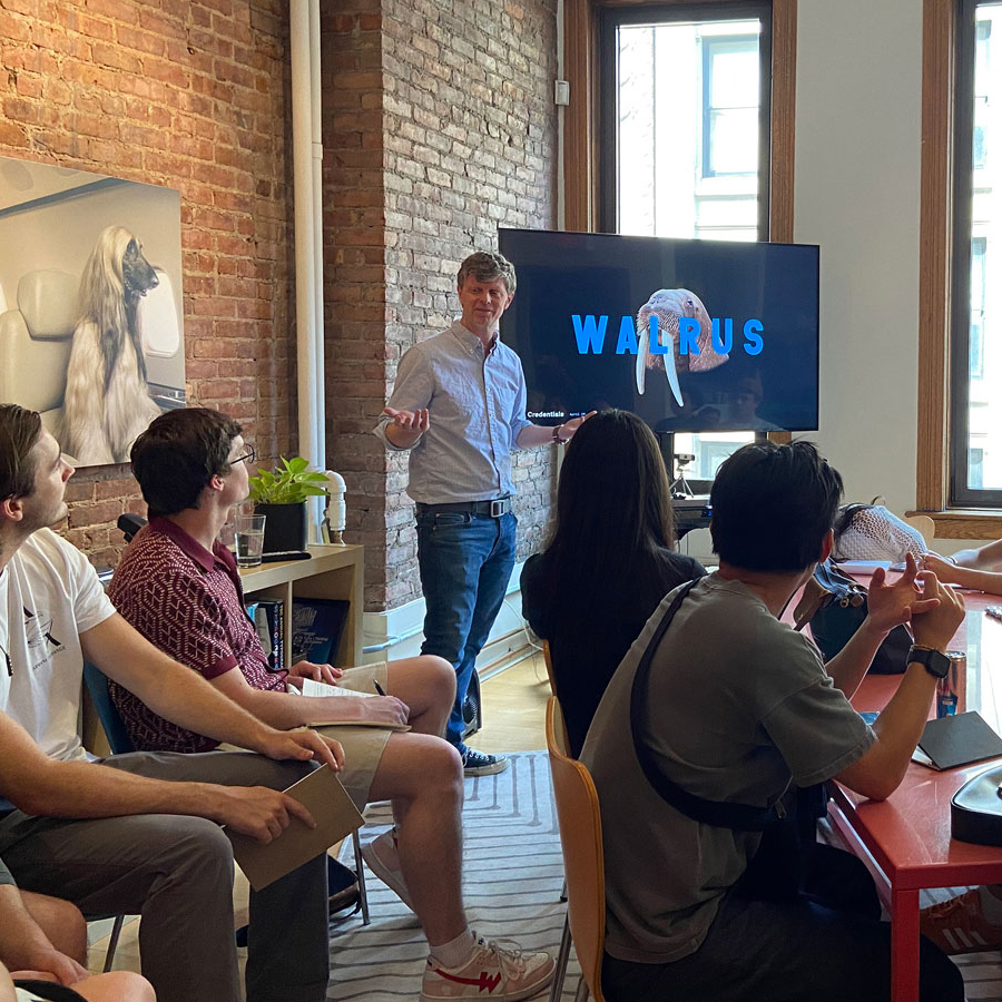 Students in the B.A. in Advertising program at SMU were in New York City learning from alumni in the industry.