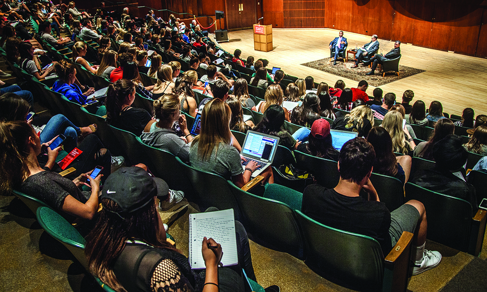 Students in SMU's Bachelor of Arts in Corporate Communications and Public Affairs learn from industry leaders.