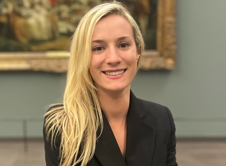Master of Arts in Art History graduate Delanie Linden’s foundation from SMU advanced her research goals.