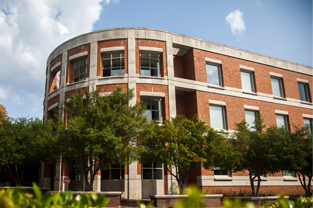 Hamon Arts Library is home to thousands of musicology texts used by the music degree programs.