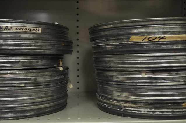 Film and Media Arts majors can access the G. William Jones Film & Video Collection on campus.