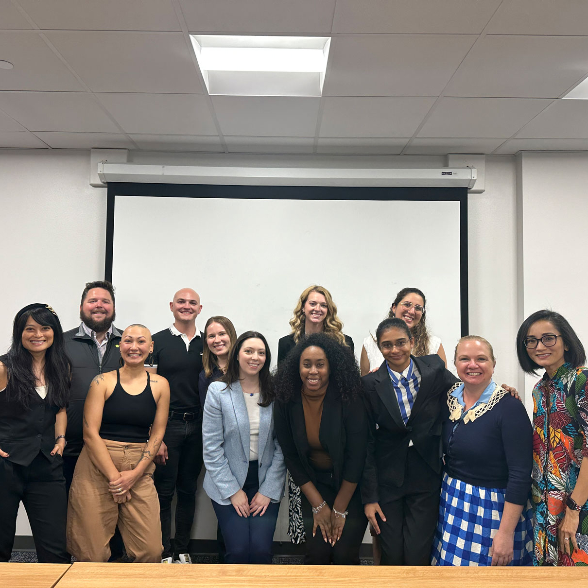 Students in the Master of Arts/MBA in arts management program partnered with CreativeMornings to support their business.