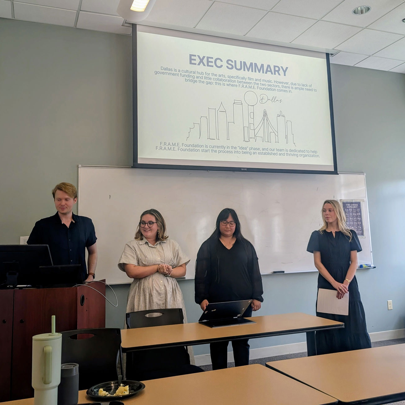 Students in SMU's master’s in arts management program work on a real-life project to support a local nonprofit.