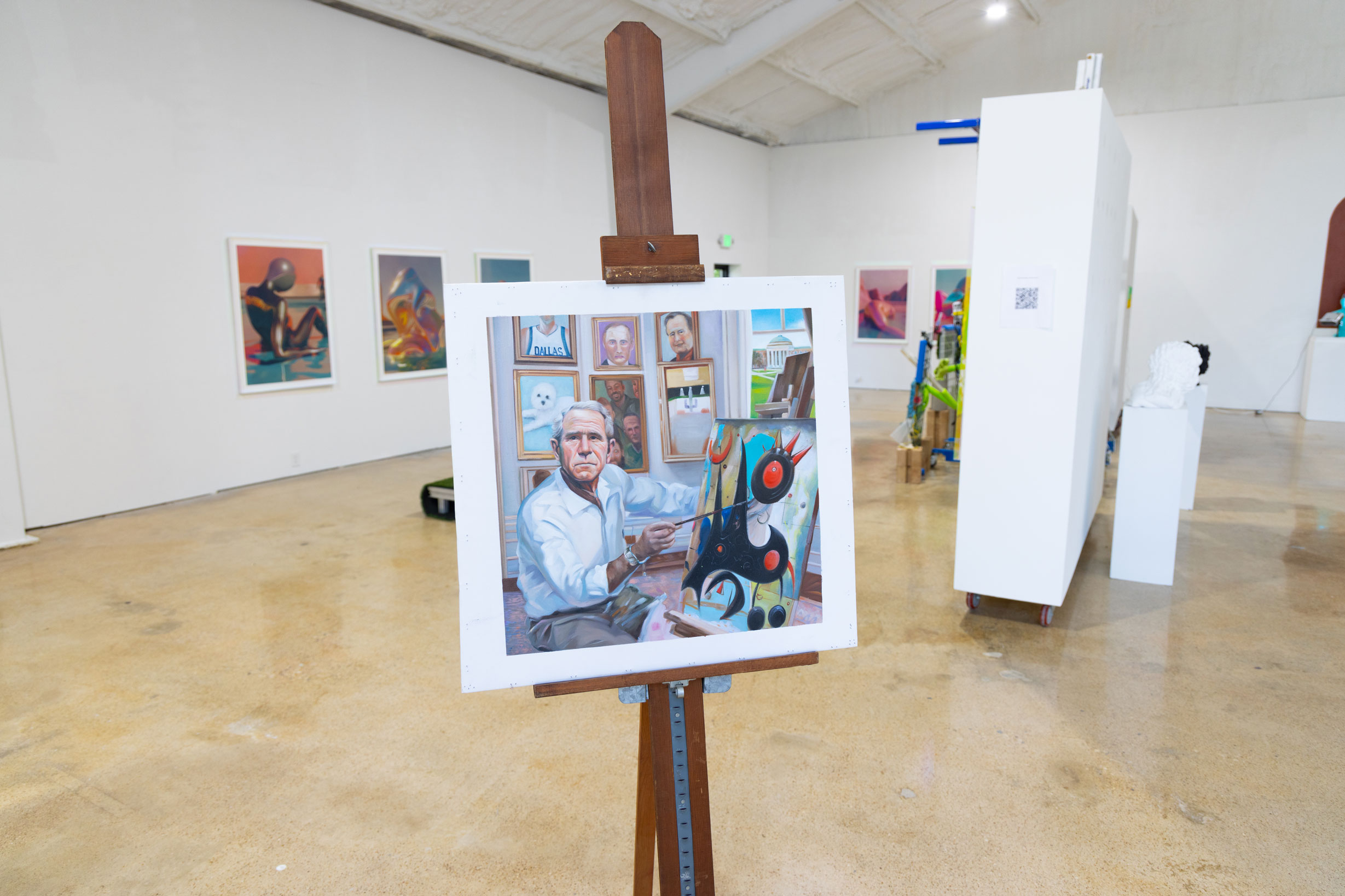 The Dallas Contemporary gallery featured work from SMU Meadows M.F.A. in Art students.