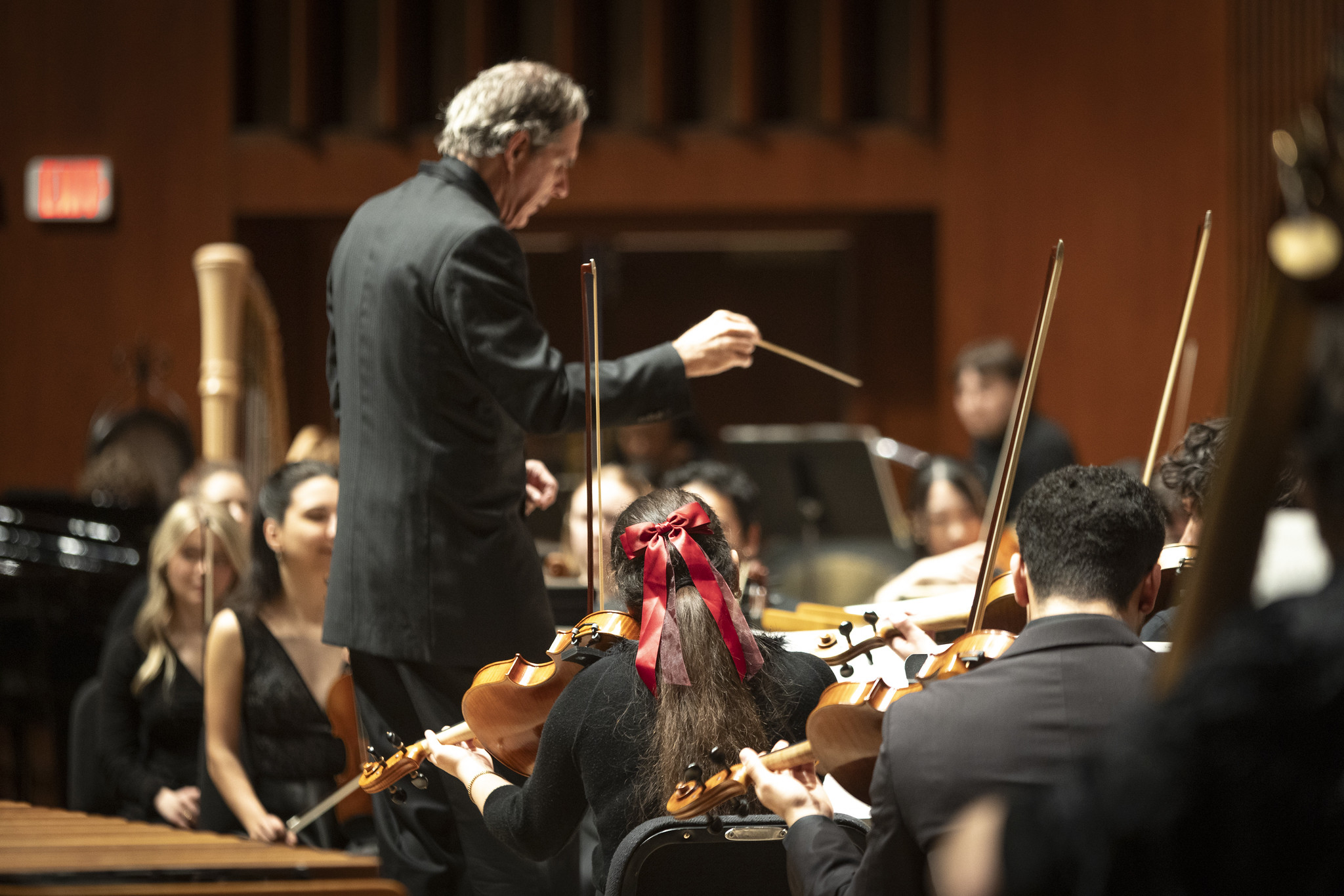 The SMU Meadows master’s program in conducting prepares students for the rigor and responsibility of leading ensembles and orchestras.
