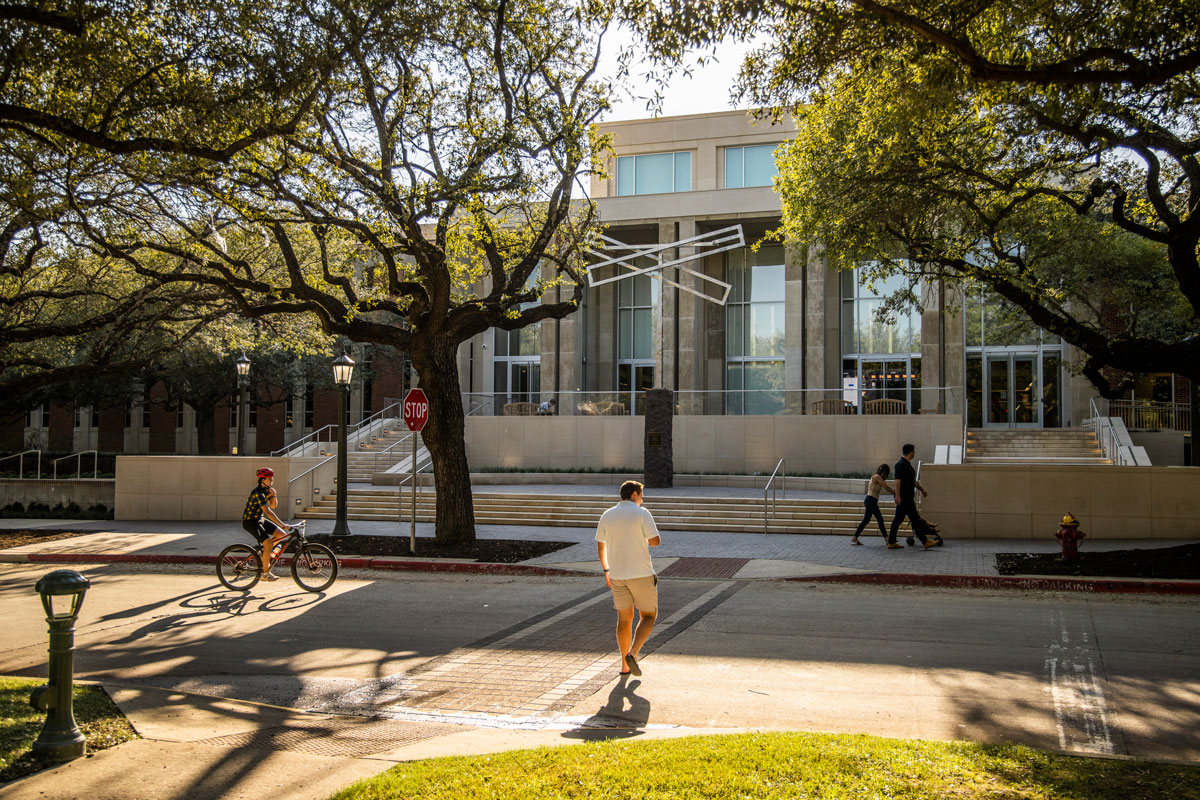 Owen Arts Center is home to art galleries used for the bachelor’s degree in art history program.