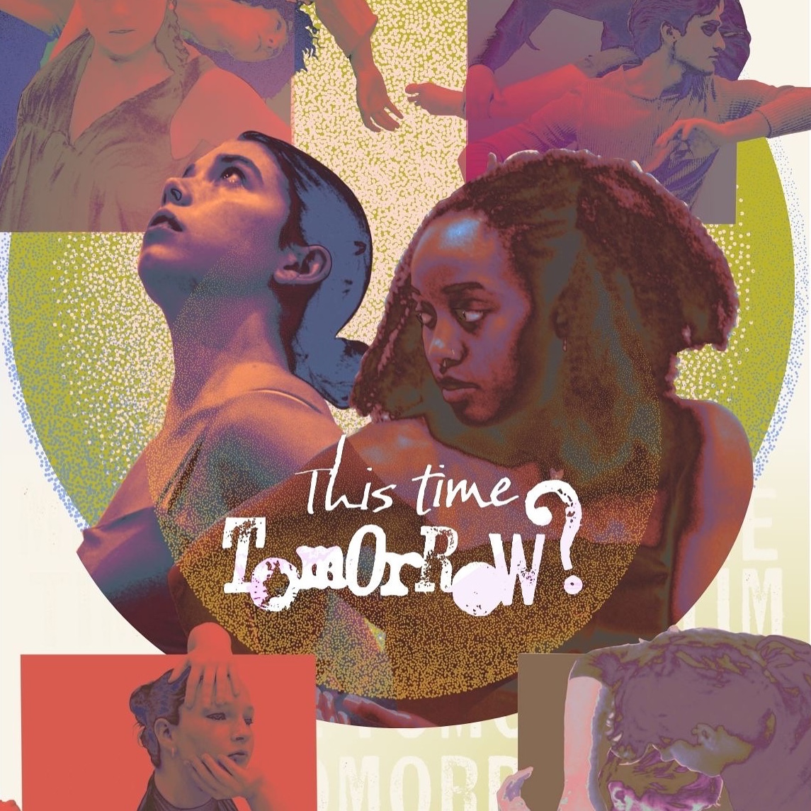 B.F.A. in Dance Performance students are featured on a poster for a show.