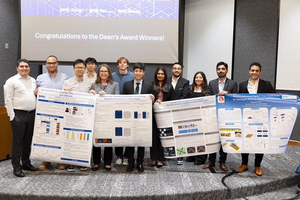 SMU Research & Innovation Week winners