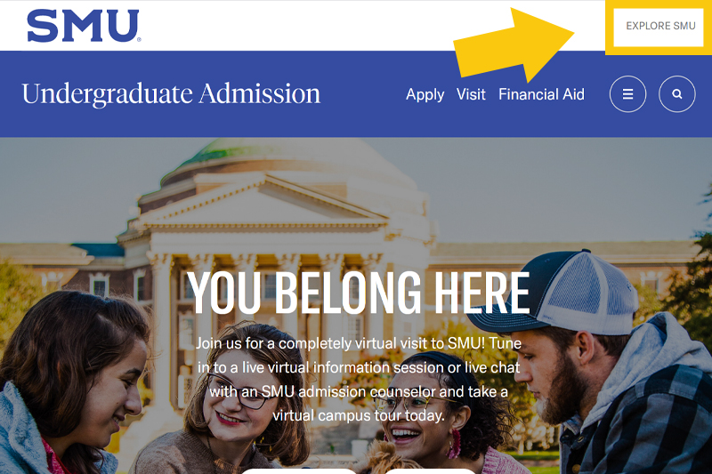 Explore SMU menu system thumbnail