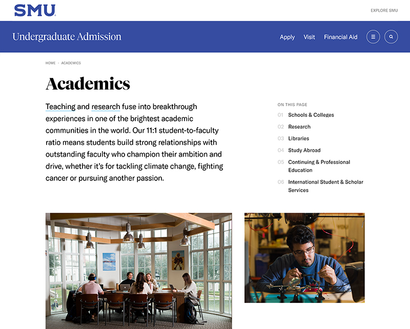 Directory page thumbnail image