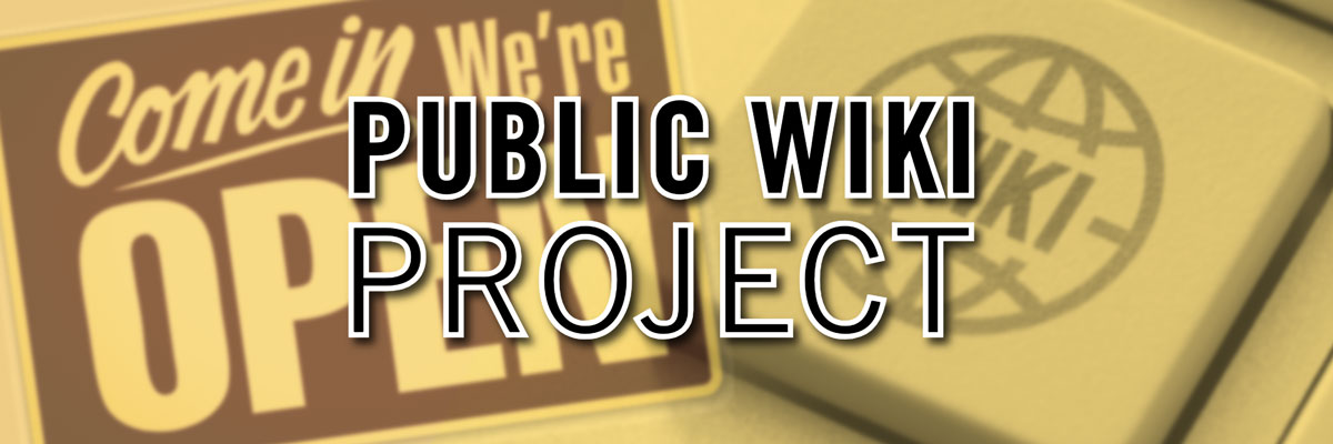 Public Project Wiki