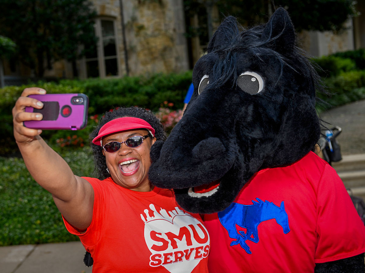 Faculty and staff at the Park Cities Fourth of July Parade, Thursday, July 4, 2019.