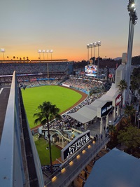 Dodgers Stadium at Dusk