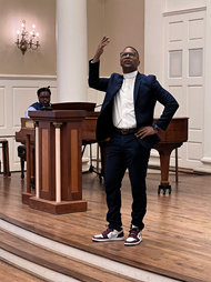 Rev. Ray Jordan Preaching